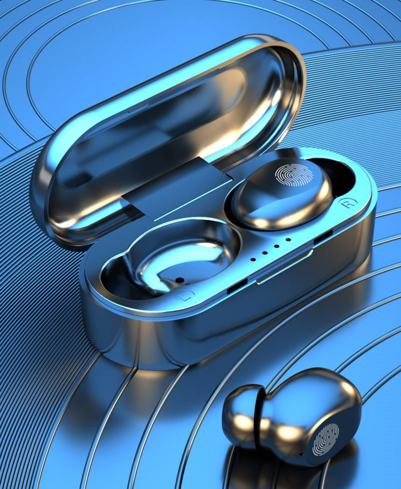 TWS Wirless Earphones Noise reduction Chip Transparency Metal Rename GPS Wireless Earbuds Charging Bluetooth Headphones earphone Generation In-Ear D