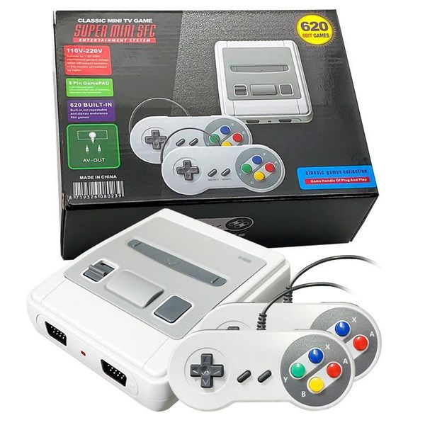 Game Console Nostalgic handle Video Controller Handheld Entertainment System For SFC 620 AV Out TV games SFC620 Controller