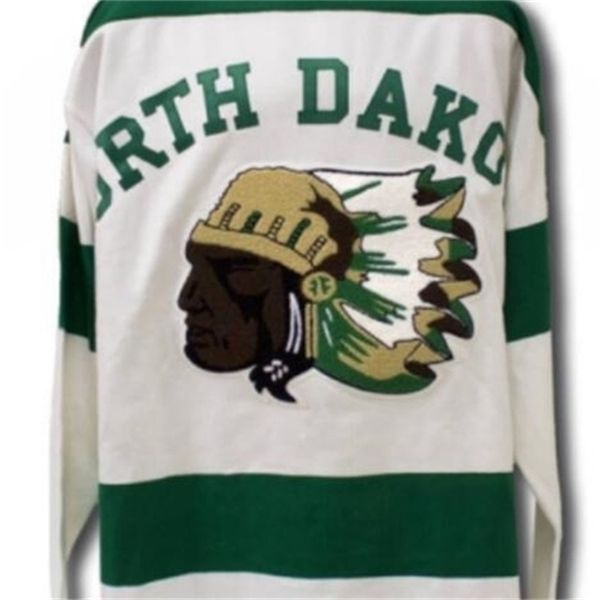 C26 Nik1 Custom Men Youth women Nik1 tage 1954 North Dakota Sioux Jersey Fighting Sioux DAKOTA Hockey Jersey Size S-5XL or custom any name o