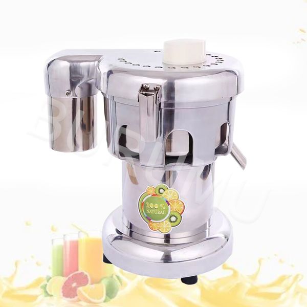 Home Commercial Orange Electric Juicer Machine Extractor Stainless Steel Fruit Vegetable Press Juice Squeezer
