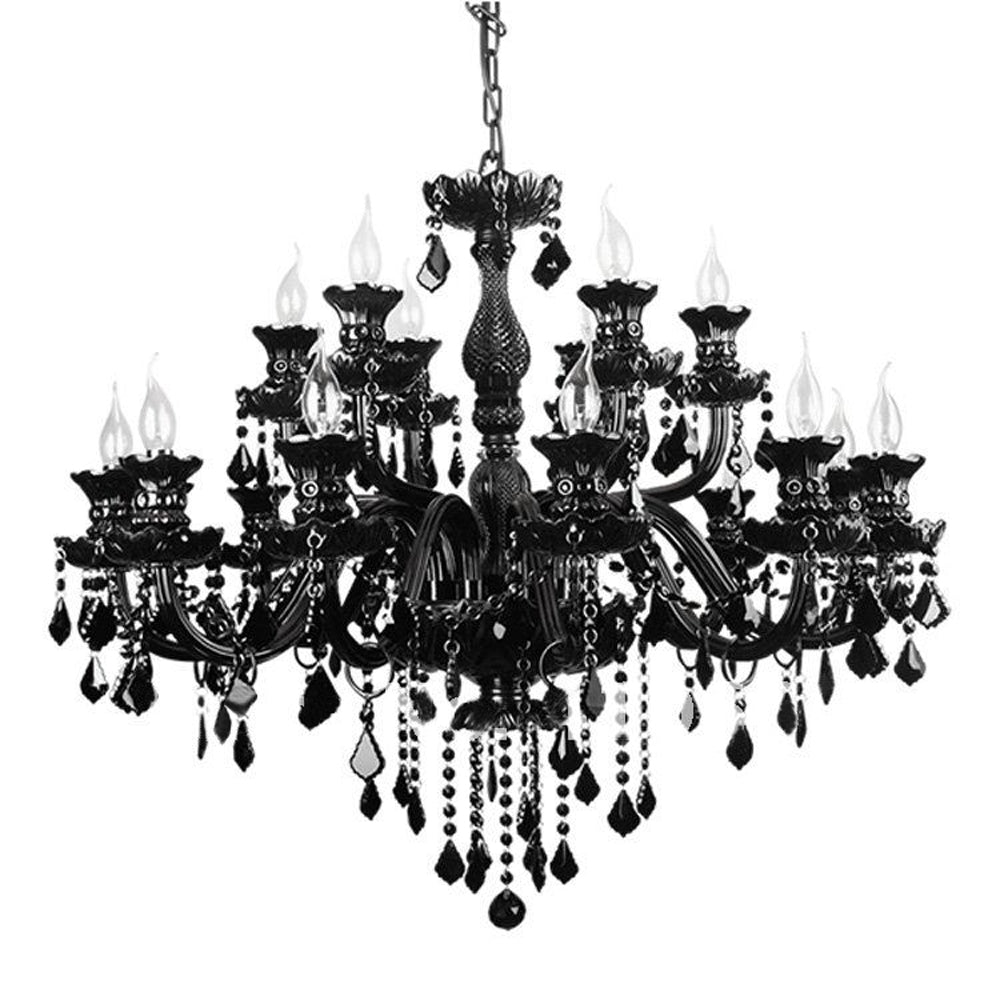 Modern LED Pendant Lamp Black White Body Chandelier Bedroom Lighting Fixtures Decor Living Room Lights Pendant classic candle chandeliers