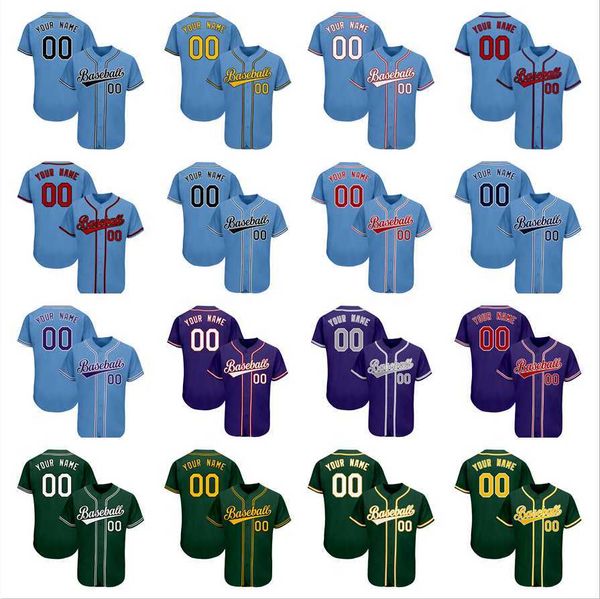 Custom Baseball Jersey Personalized Baseball Shirt Button Down Stitched Name and Number for Men-Women-Youth-Preschool big size