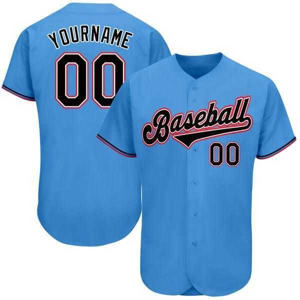 Custom Baseball Jersey Team Name-Number Sewing Traning&Casual Mesh Soft Breathable Button-down for Adults-Youth Outdoors-Indoors