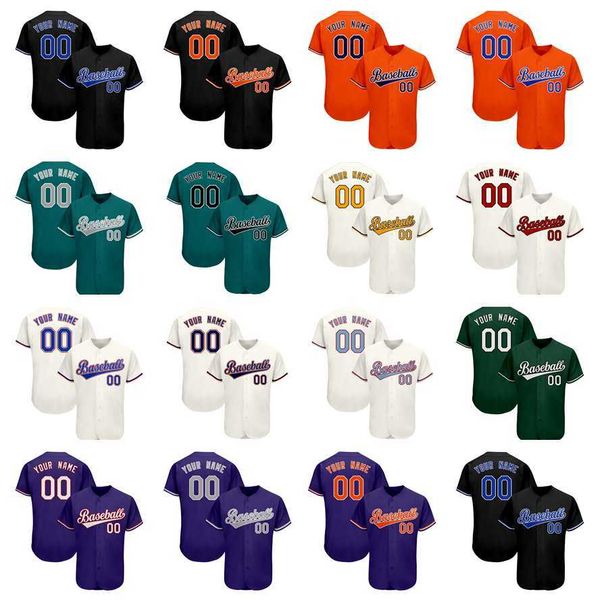 Custom Men&#039;s Baseball Jerseys Personalized Stitched Sports Shirts with Team Name Number for Adult-Youth