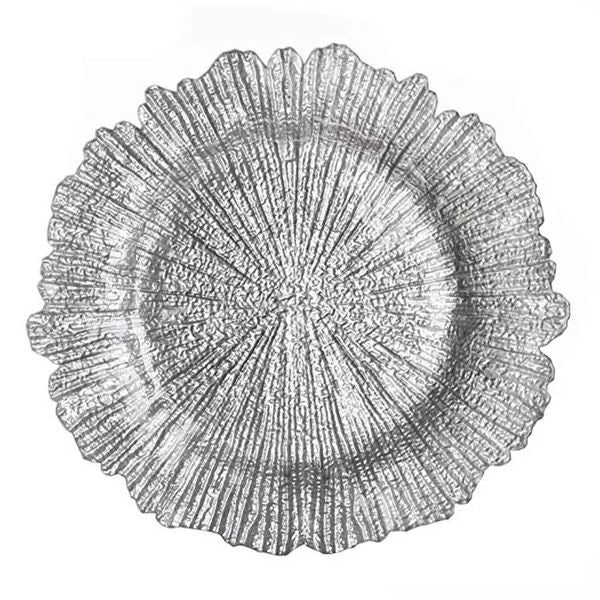 Wholesale 13inch Gold Charger Plates Underplate Wedding Reef Gold Charger Plates For Wedding