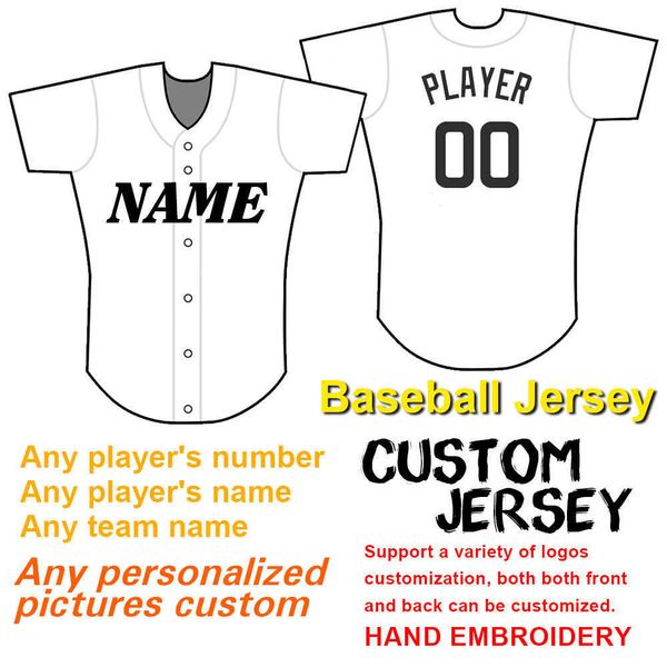 Professional Custom Baseball Jersey, Embroidered , Custom Number And Name All Colors, Youth Women&#039;s Baseball Jersey
