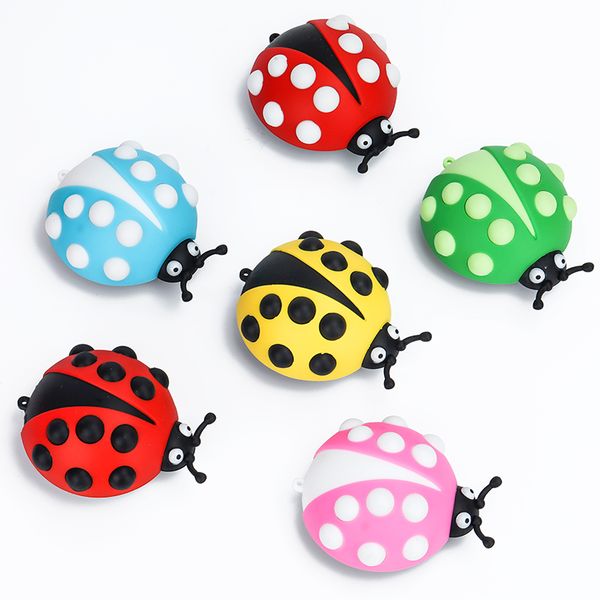 2022 New Fidget Toys 3D Vent Decompression Silicone Bubble Ball Children&#039;s Educational Toy Kneading Ladybug Kneading