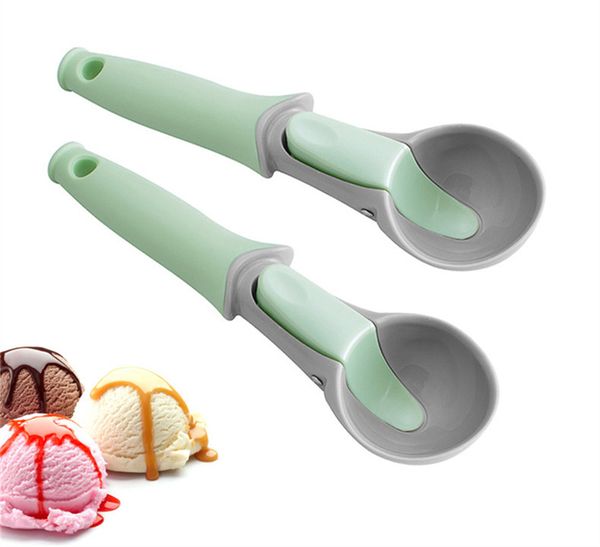 Spoons 8 inch Plastic TPR Ice Cream Scoop Nonstick Anti-Freeze IceCream Scooper Kitchen Tool for Gelatos, Frozen Yogurt, Fruit, Sundaes