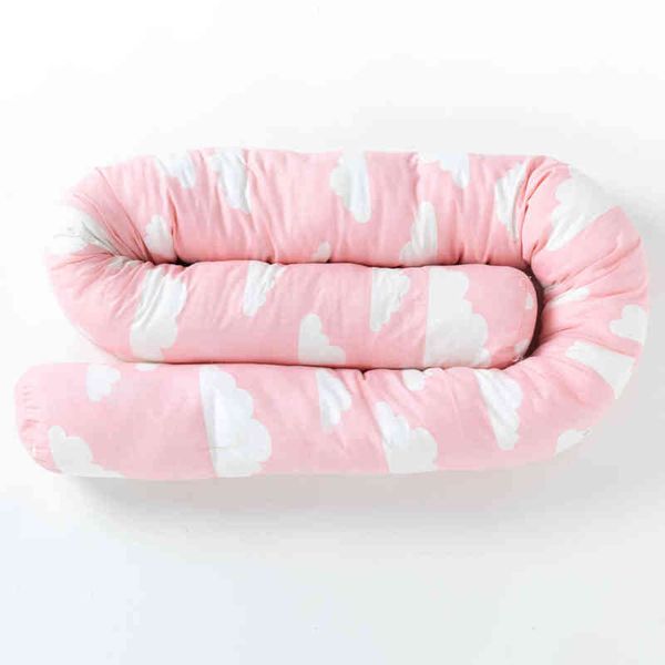 Cot Bumper Safety Cotton Blend Baby Bedding Set Rail Fence Crib Pads In The G220421