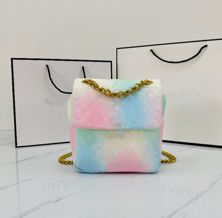 Arrival Colorful Leather Backpack Bag Women&#039;s Backpacks Designer Backpacks Bags Fashion Casual Women Small Back pack 19*7*21CM