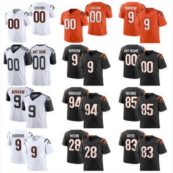 CB Custom Mens Women Youth Kids American Football Jersey Any 32 Teams Player Game Jersey All Stitched Wholesale Sports Athletic Wear Black E