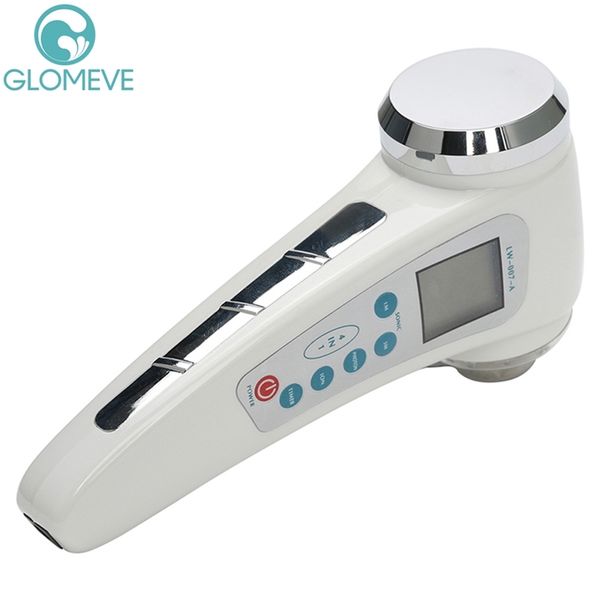 1Mhz&hz Ultra Face Massager 7 Colors LED Light Pon Ultrasound Skin Body Slim Anti Cellulite Beauty 220426