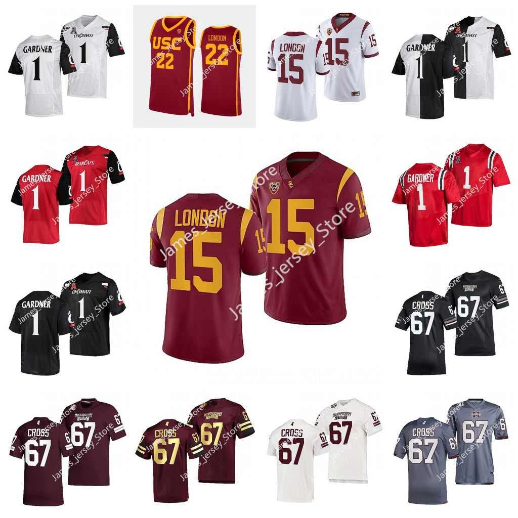 15 Drake London Jersey Sauce Gardner 67 Charles Cross Cincinnati Bearcats Jersey Mississippi State Bulldogs USC Trojans Final projections ahead of t