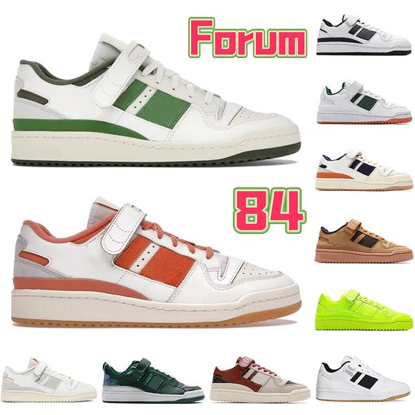 Luxury Sneaker forum 84 low OG casual Shoes black white gum green orbit grey pink dipped yellow atmos wheat brown Blue Thread Royal top men
