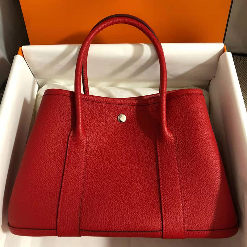 10A Mirror Handmade Wax Line Designer Ladies Handbags Casual Commuter Classic Fashion Country Bags TOGO TC Leather Large Capacity Shopping Strapless