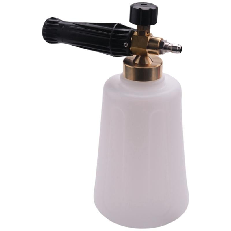 Water Gun & Snow Foam Lance Pressure Washer Cannon For Car Wash Additional Orifice Nozzle 1.1Mm 1-4 InchWater WaterWater