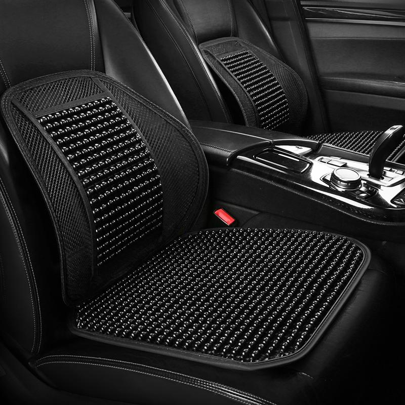 Car Seat Covers Automotive Spring Summer Autumn General Turnkey Cooling Mat Wood Cover Of Bamboo Special Cushion Sets CushioCar