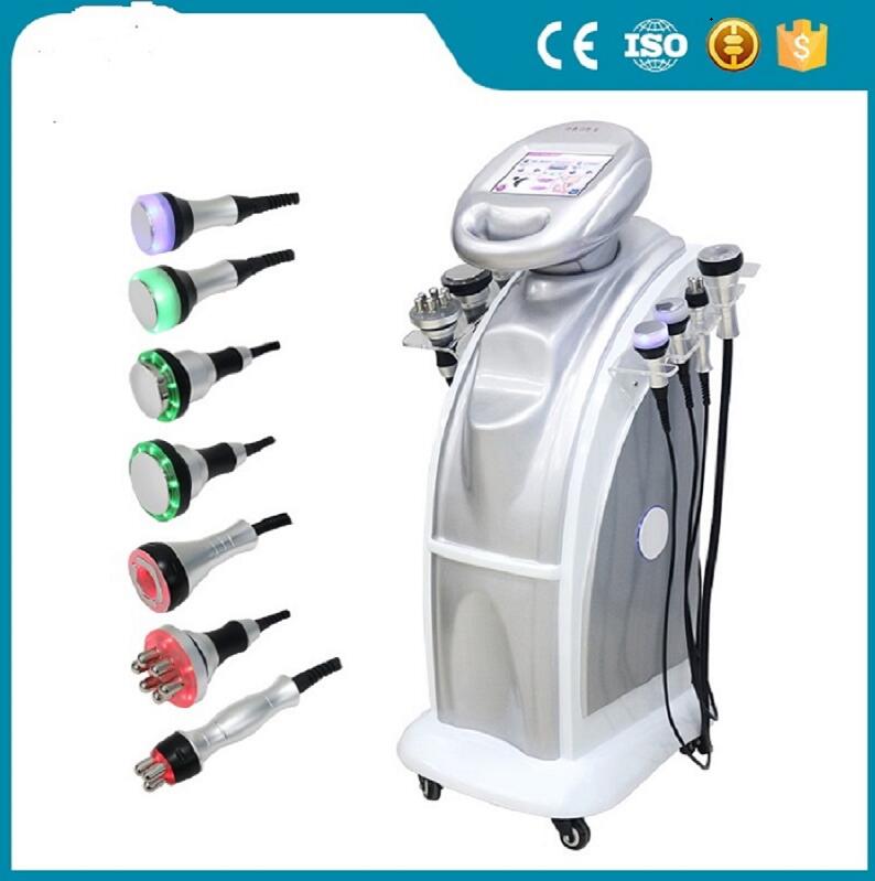 High quality 80K cavitation shape slimming RF Ultrasonic Lipo Vacuum weight loss Body sculpt Beauty Machine free shipment and tax free
