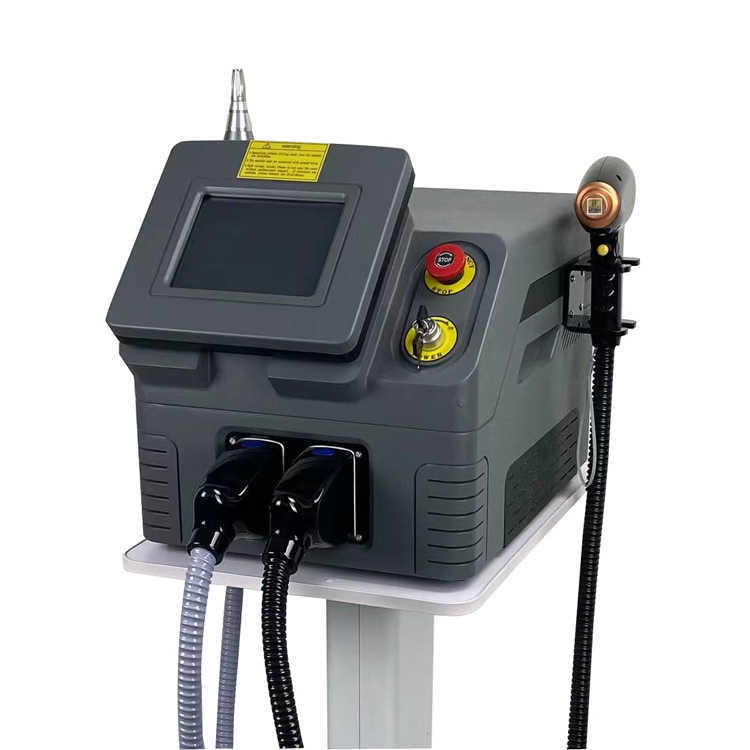 2 In 1 1200W 808Nm Diode cSkin Rejuvenation Laser Remove Hair Whitening Picolaser Tattoo Hair Removal Beauty Equipment