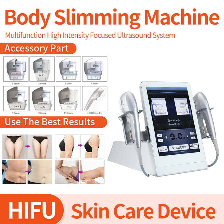 2In1 Hifu Face Machine And Body Cold Hammer Beauty Machine 11 Lines Best Quality Powerful Tightening Slimming