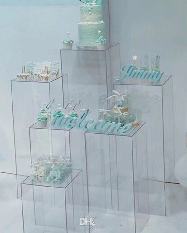 Flowers clear vase acrylic Stand flower Bouquet stands wedding Centerpieces Window craft display aisle road leads wedding flowers backdrops 2022