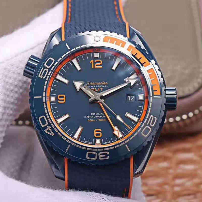 mens watch designer watches movement watches automatic luxury Paneraiss Ome 600 Deep Sea Blue Series Men&#039;s Watch Glass Mirror Automatic Mech