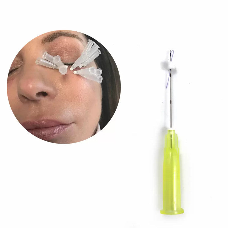 Beauty Microneedle roller Pcl plla 30g 19g 21g 38mm Minerva Hilos De Tornado Mint Lift Gold Screw mono Pdo Thread for Nose Eye