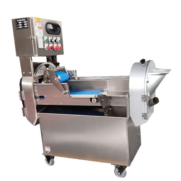 commercial vegetable cutter machine for leeks celery potatoes eggplant onion slices shredder diced machine