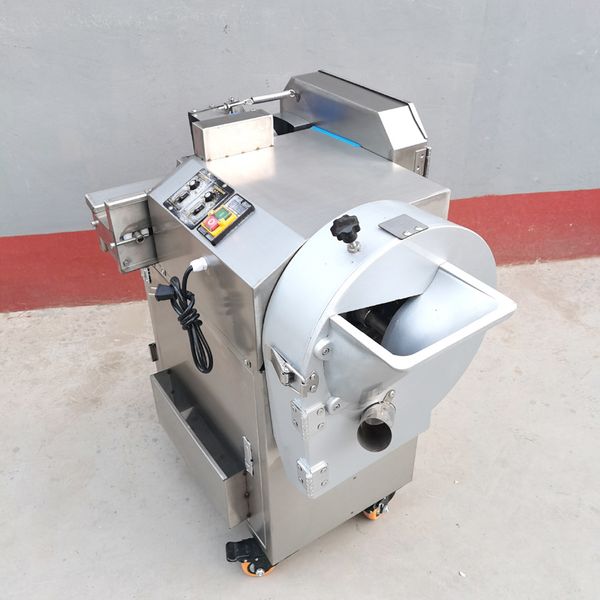 Vegetable slicing shredding machine for potato carrot onion commercial high-power vegetable cutter equipment