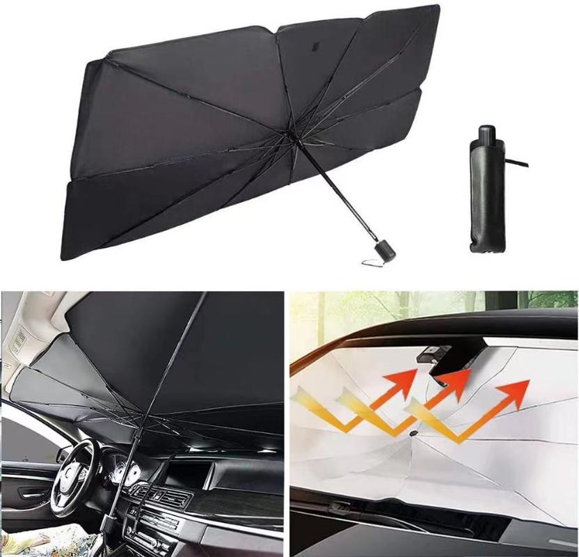 Car Seat Covers Sunshade Windshield Umbrella Front Window Heat Insulation Interior Protection