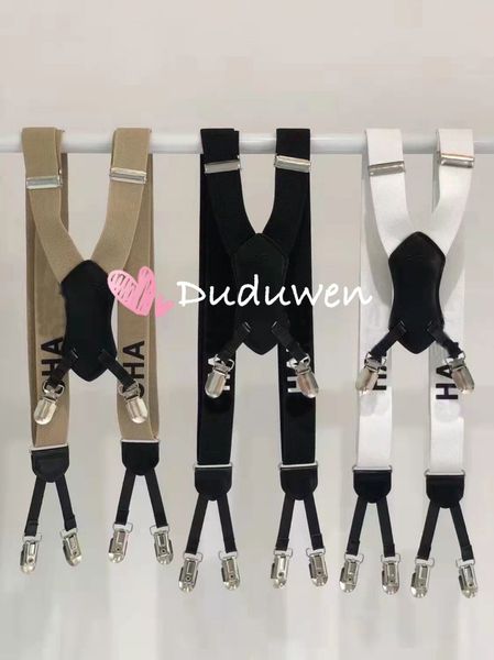party gift letter suspenders classica party-outfit street fashion brances