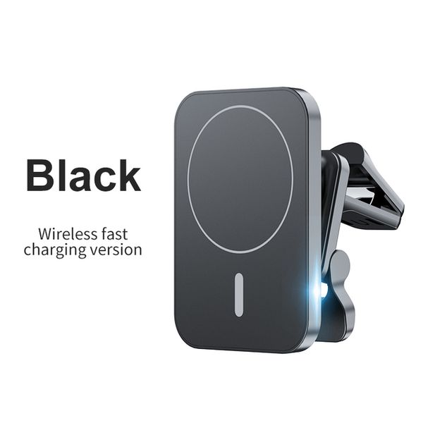 15W Magnetic Wireless Chargers For iPhone 13 12 Car Magnet Mount Phone Holder Fast Charging Station Air Vent Stand Charger