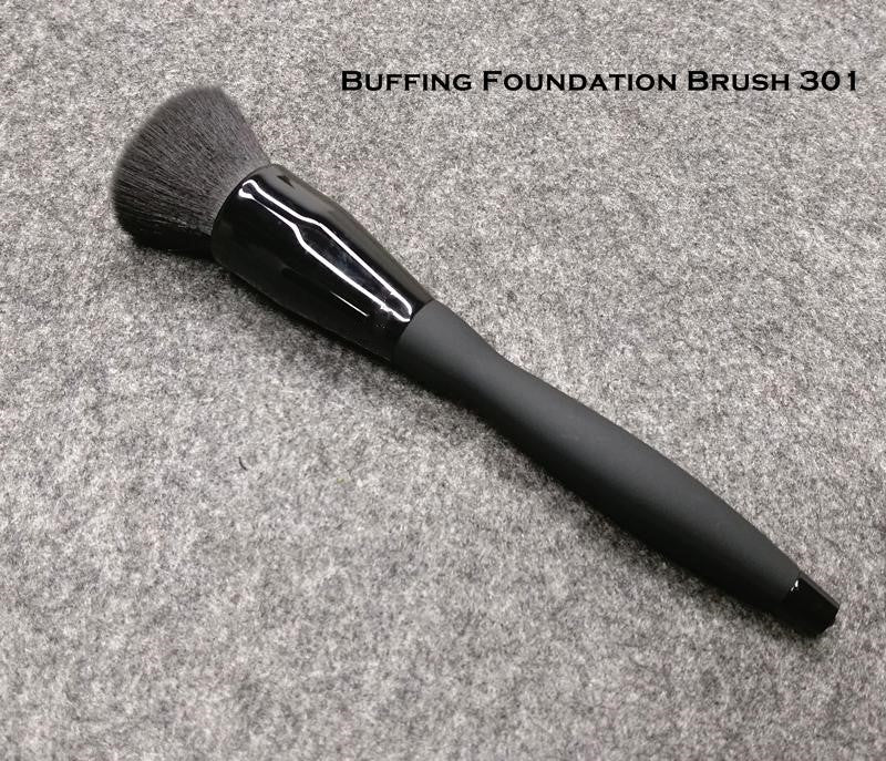 Velvet Luxe Buffing Foundation Brush 301 Face Imperfection Full Coverage Flawless Liquid Foundation Makeup Brushes Creme Concealed Base Cosmetics Br