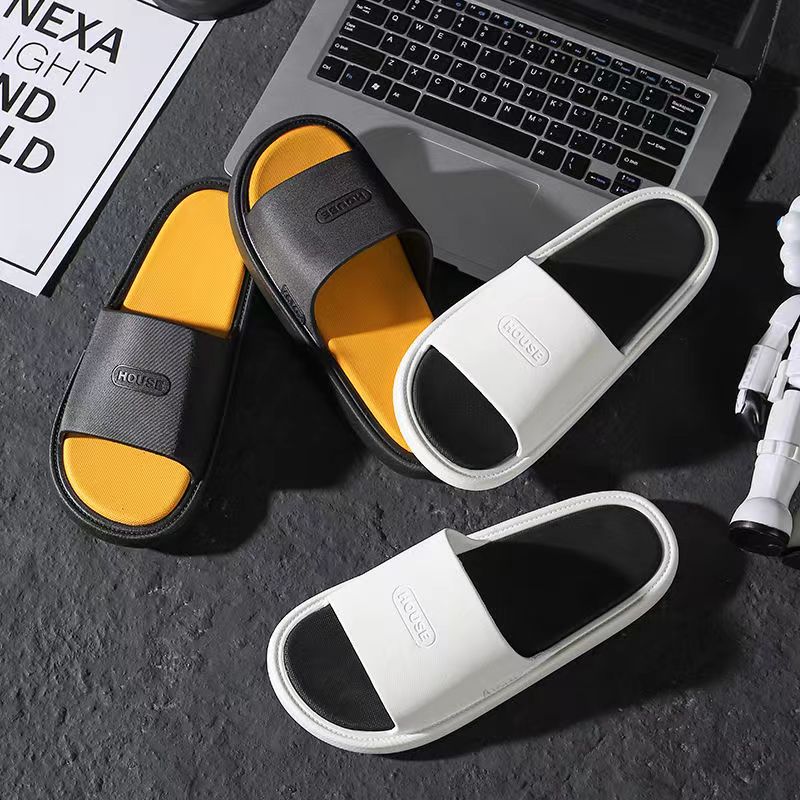 2022 home hospitality mute household men and women slippers soft bottom hotel hotel beauty salon bathroom non-slip ab14