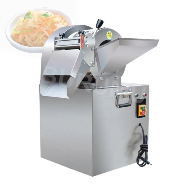 Commercial Vegetable Potato Carrot Cassava Onion Potato Slicing Machine