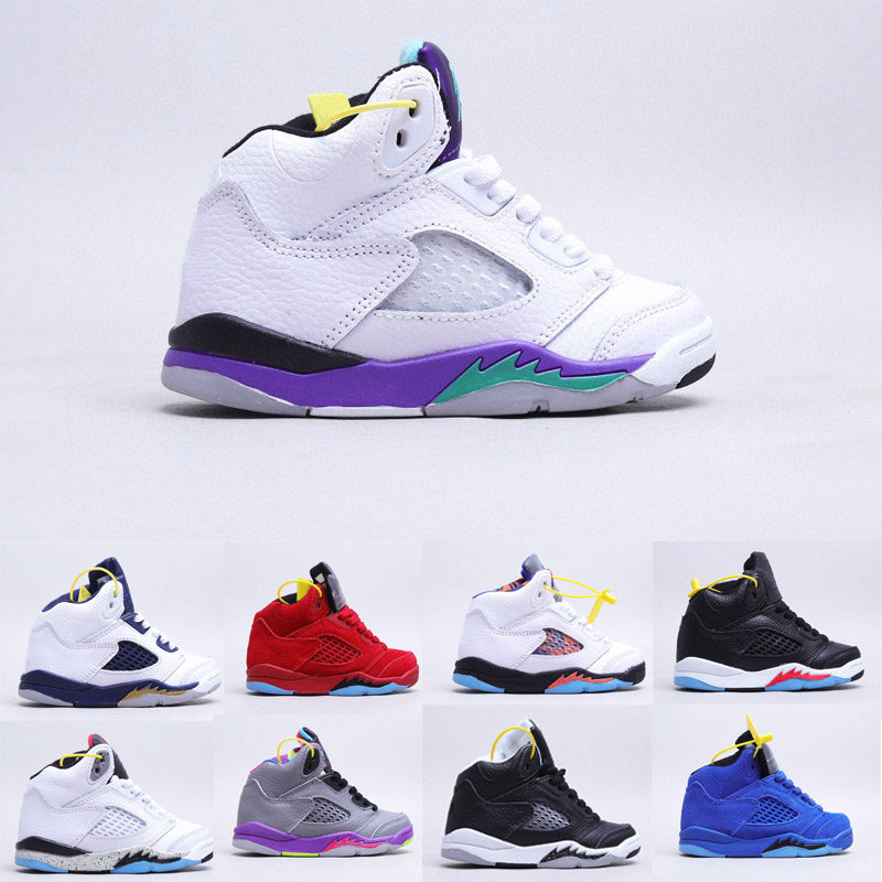 Breathable Children Running shoes boy girl youth kid sport Sneaker Basketball Boots size 25-35