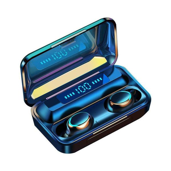 TWS Bluetooth 5.1 Wireless Headphones With Charging Box Sports Earphones HiFi Stereo 9D Heavy Bass Music Gaming Earbuds Headset cuffie auric