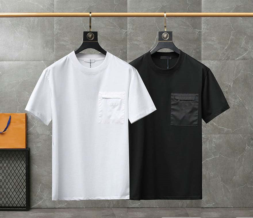 Fashion T Shirts Mens Women Designers T-shirts Tees Apparel Tops Man Casual Chest Letter Shirt Luxurys Clothing Street Shorts Sleeve Clothes P Tshir