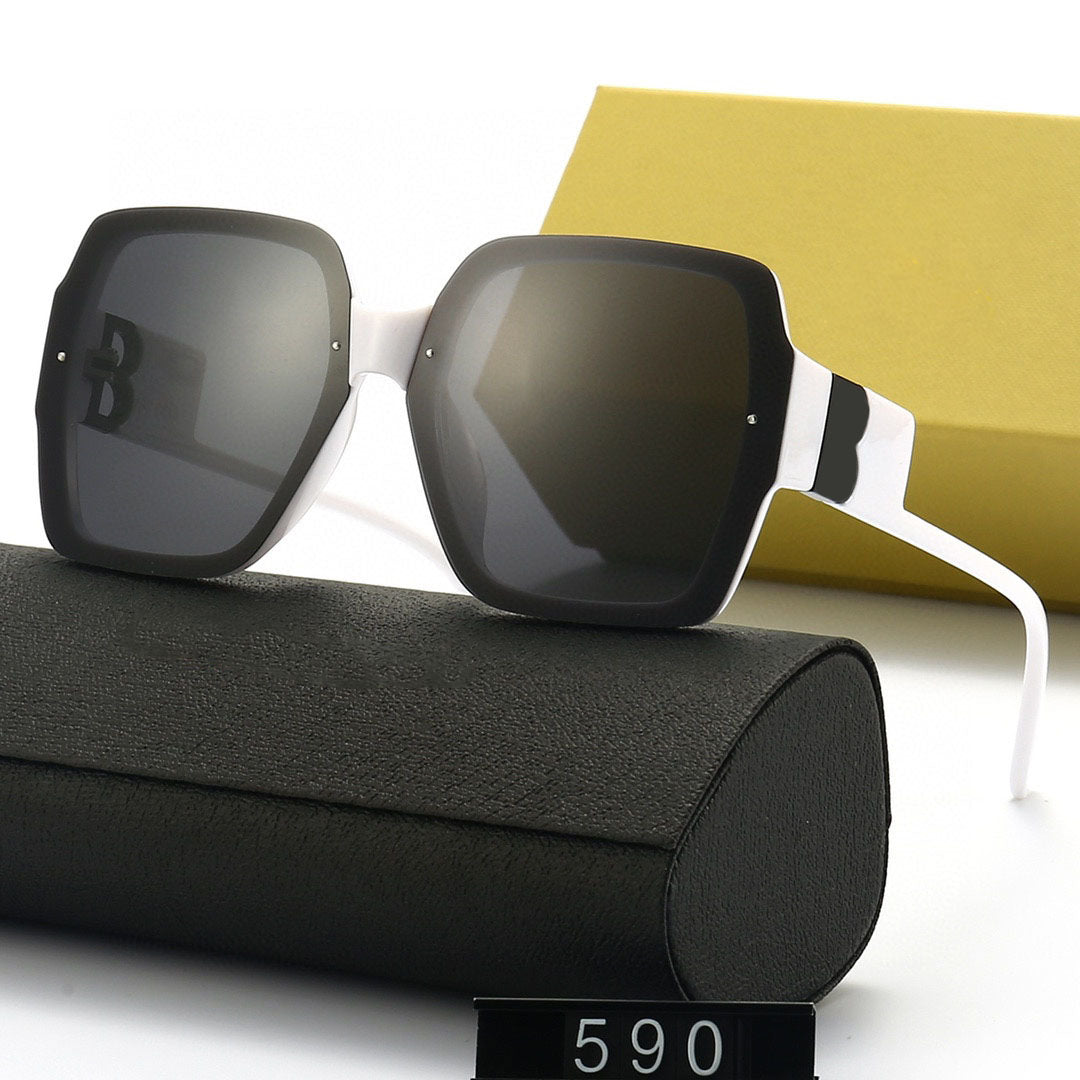 Luxury Sunglasses Polarized Sunglass for Women Men UV Protection Retro Shield Mirrored Lens