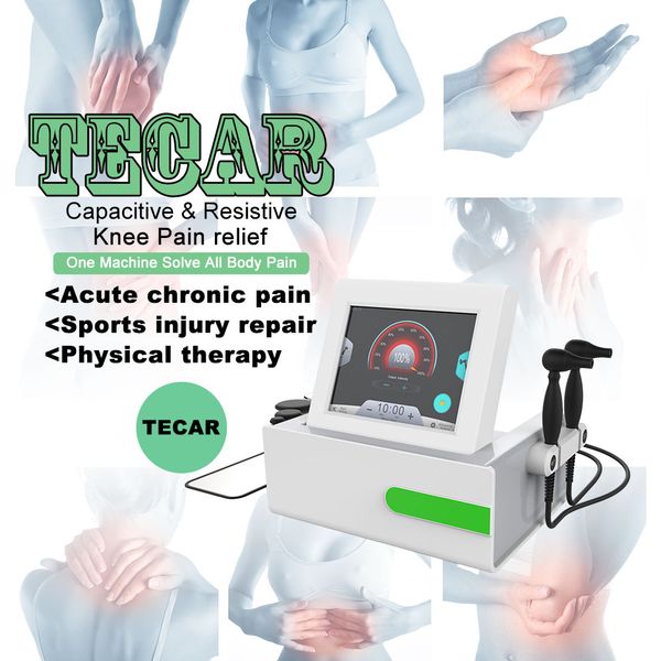 Tecar therapy smart 48khz ret cet massage gadgets physiotherapy equipment machine gadgets for pain sport injuries portable professional tend