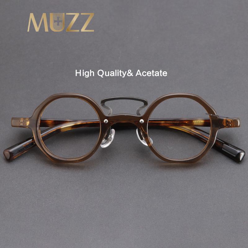 Fashion Sunglasses Frames Acetate Glasses Frame Men Eyeglasses Myopia Optical Vintage Style Square Student Computer Goggles EyewearFashion
