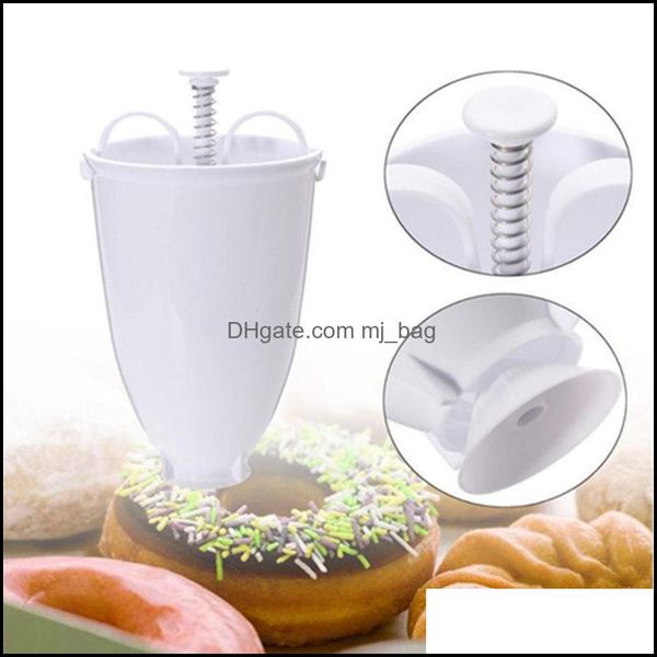 Baking Mods Bakeware Kitchen Dining Bar Home Garden Magic Fast Plastic Donut Maker Waffle Molds Est Kitchen Acces Dhtgs