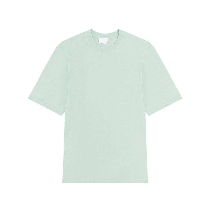 Men&#039;s T-Shirts 2022 New Candy Color Couples Love Embroidery Casual Short Sleeve