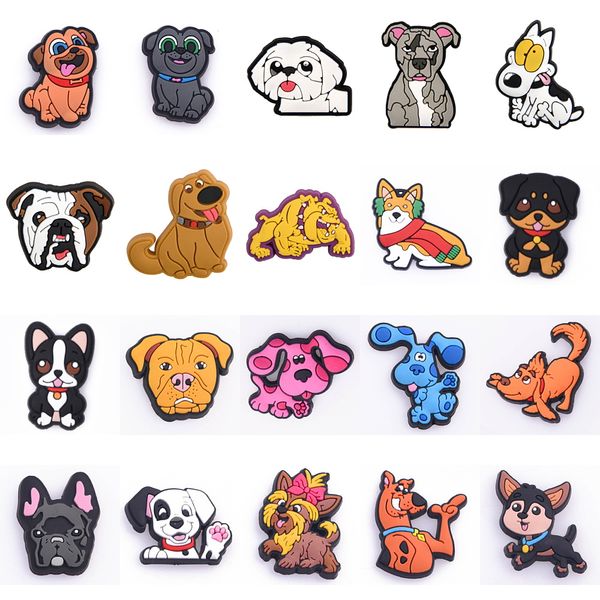 Cute Dog Charms Cartoon Ornaments Shoe Decoration Cute Garden Accessories Buckle Children&#039;s Gift