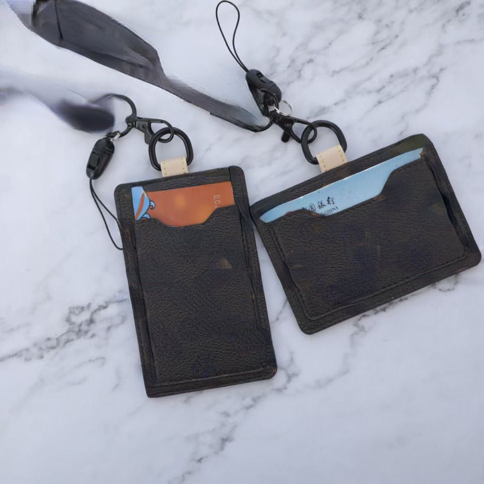 Brand designer men Classic breastpiece Card Holders Wallet Luxury work card case Card Case for women Fashion Thin Coin Purse Slim Wallets 001922