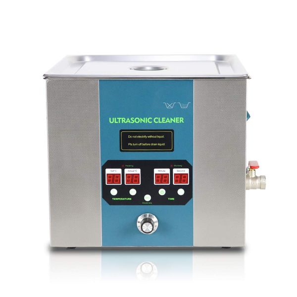 ZOIBKD Supply Provides 15L Stainless Steel Ultrasonic Cleaning Equipment Microcrystalline Control Adjustable Power Heating and Timing