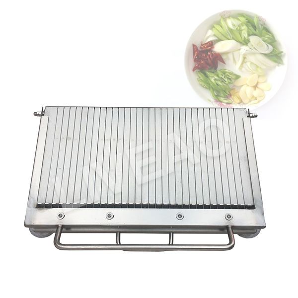 Stainless Steel Kitchen Banana Sausage Fruit Vegetable Slicing Machine Luncheon Meat Tofu Slicer