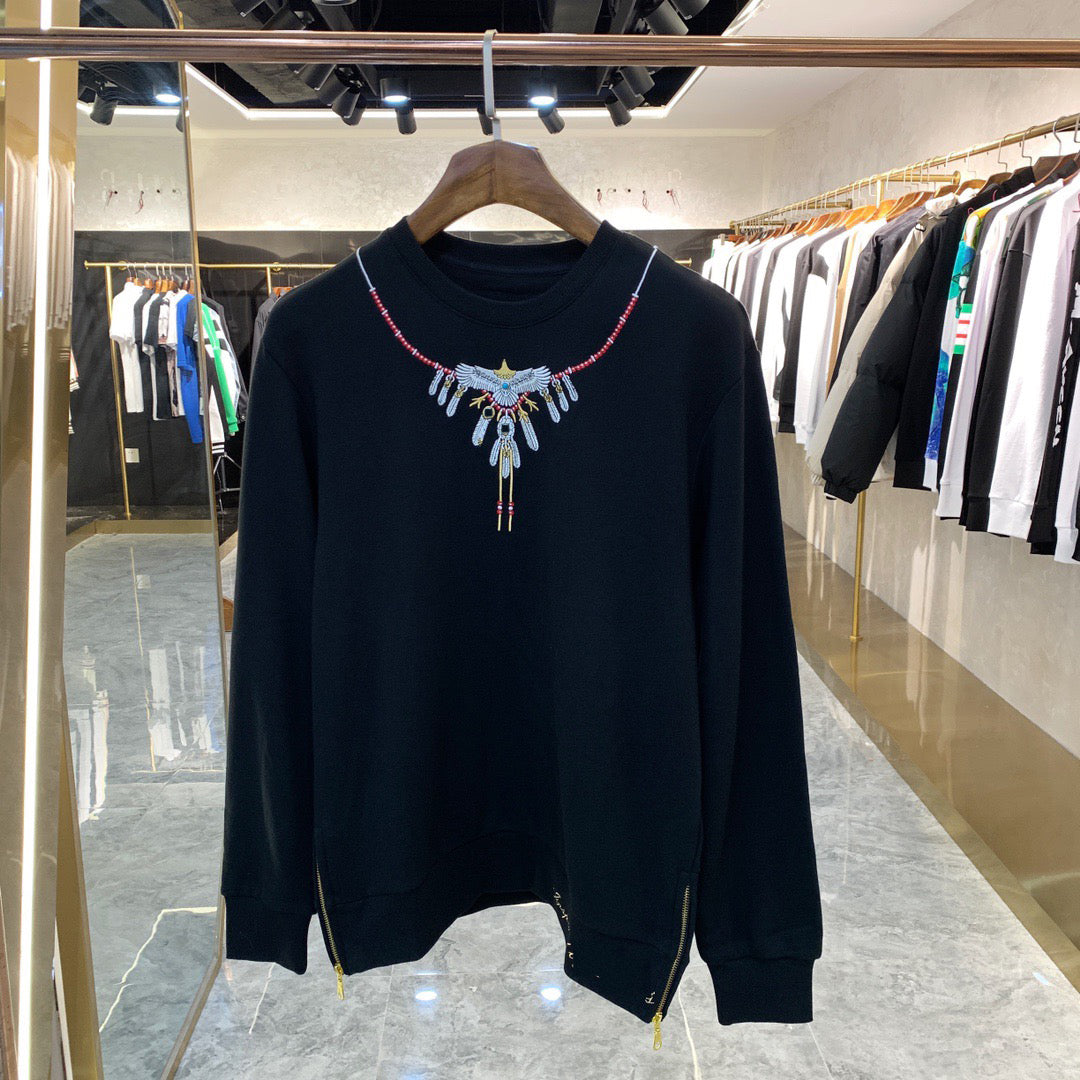 Designer Sweater Letter Printing Men Sweaters t shirt High Quality Casual Round Long Sleeve Embroidery Hoodies face north Jacket women mens L0148