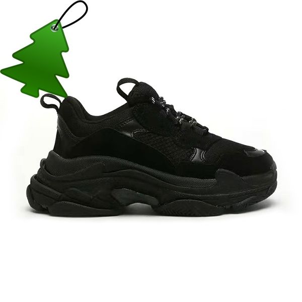 Triple S Casual Shoes Designer Men Women Platform Sneakers Black White Beige Dark Grey Orange Khaki Rust Pink Bred Mint Green Mens Trainers