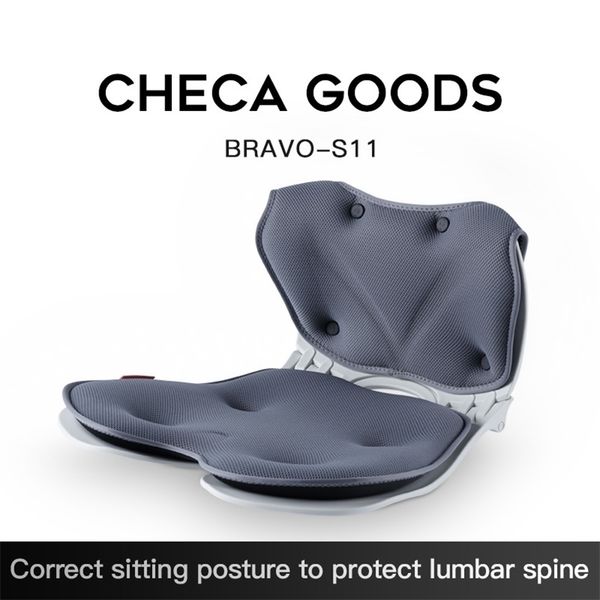 CHECA GOODS Japanese petal type buttock cushion for long sitting - no tiredness - cushion for office chair- waist pad hump proof 201226